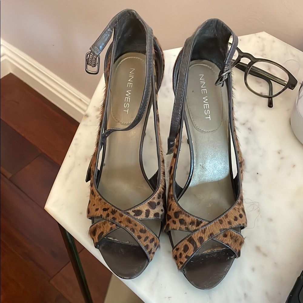 Nine West Leopard Print Women's Heels